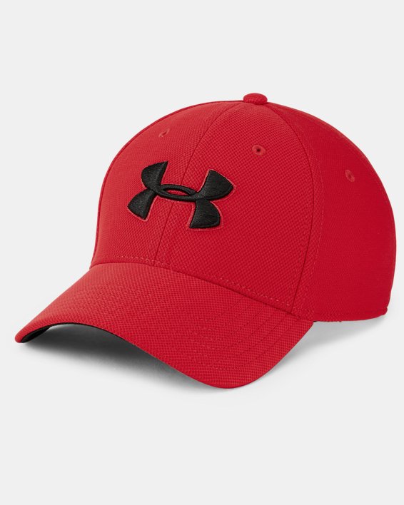 หมวกแก๊ป UA Blitzing 3.0 สำหรับผู้ชาย in Red image number 0